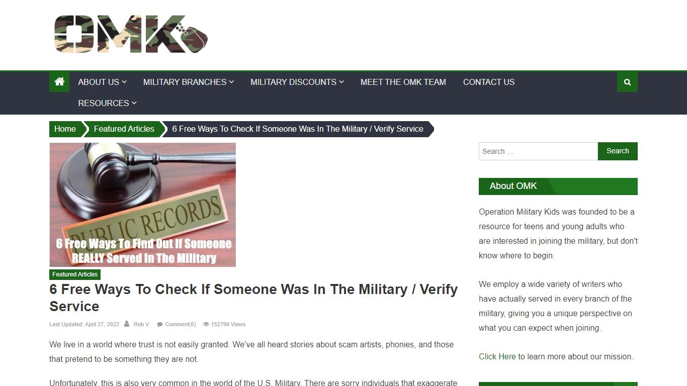 6 Free Ways To Check If Someone Was In The Military / Verify Service